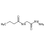 CAS#: 98278-67-2， N-(2-Hydrazino-2-oxoethyl)butanamide
