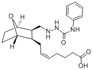 CAS#: 98299-61-7， 7-[(1R,2R,3R,4S)-3-[[2-[(Phenylamino)Carbonyl]Hydrazinyl]Methyl]-7-Oxabicyclo[2.2.1]Hept-2-Yl]-(5Z)-Rel-5-Heptenoic Acid