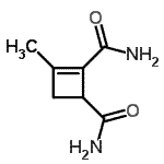 CAS#: 98334-57-7， 3-Methyl-2-cyclobutene-1,2-dicarboxamide