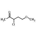 CAS 登录号：98486-23-8， 3-氯-5-甲氧基-2-戊酮