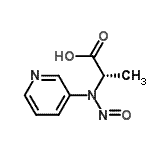 CAS 登录号：98488-37-0， (2S)-2-[亚硝基(3-吡啶基)氨基]丙酸