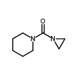 CAS#: 98492-77-4， 1-Aziridinyl(1-piperidinyl)methanone