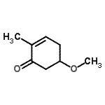 CAS 登录号：98558-30-6， 5-甲氧基-2-甲基-2-环己烯-1-酮