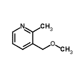 CAS 登录号：98593-18-1， 3-(甲氧基甲基)-2-甲基吡啶