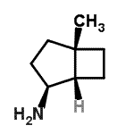 CAS 登录号：98673-25-7， (1S,2S,5S)-5-甲基双环[3.2.0]庚烷-2-胺