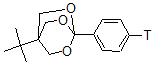 CAS#: 98774-24-4， 1-tert-Butyl-4-(4-tritiophenyl)-3,5,8-trioxabicyclo[2.2.2]octane