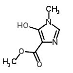 CAS#: 98832-64-5， Methyl 5-hydroxy-1-methyl-1H-imidazole-4-carboxylate