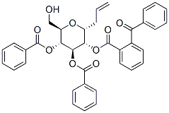 CAS#: 98854-01-4， 2,6-Anhydro-7,8,9-Trideoxy-D-Glycero-L-Gulo-Non-8-Enitol Tetrabenzoate