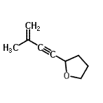 CAS#: 98954-19-9， 2-(3-Methyl-3-buten-1-yn-1-yl)tetrahydrofuran