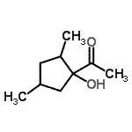 CAS#: 99182-92-0， 1-(1-Hydroxy-2,4-dimethylcyclopentyl)ethanone