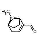 CAS 登录号：99213-86-2， (1R,5S)-8-甲基-8-氮杂双环[3.2.1]辛-2-烯-2-甲醛