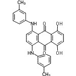CAS#: 99258-95-4， 1,4-Dihydroxy-5,8-bis[(3-methylphenyl)amino]-9,10-anthraquinone