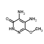 CAS 登录号：99419-12-2， 4,5-二氨基-6-甲氧基-3(2H)-哒嗪酮