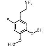 CAS#: 99424-76-7， 2-(2-Fluoro-4,5-dimethoxyphenyl)ethanamine