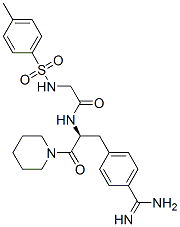 CAS#: 99452-52-5， N(alpha)-Tosylglycyl-4-Amidinophenylalanine Piperidide