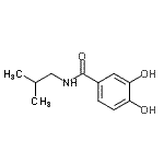 CAS#: 99499-10-2， 3,4-Dihydroxy-N-isobutylbenzamide