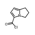 CAS#: 99929-57-4， 2,3-Dihydro-1H-pyrrolizine-5-carbonyl chloride