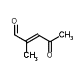 CAS#: 99948-49-9， (2E)-2-Methyl-4-oxo-2-pentenal