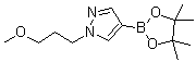 1-(3-Methoxypropyl)-4-(4,4,5,5-tetramethyl-1,3,2-dioxaborolan-2-yl)-1H-pyrazole molecular structure (CAS 1000801-76-2)