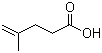 structure of CAS# 1001-75-8, 4-Methyl-4-pentenoic acid