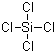 Tetrachlorosilane molecular structure (CAS 10026-04-7)