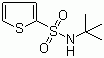 N-tert-Butyl-2-thiophenesulfonamide molecular structure (CAS 100342-30-1)