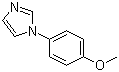 N-(4-Methoxyphenyl)imidazole molecular structure (CAS 10040-95-6)