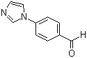 structure of CAS# 10040-98-9, 4-(1H-Imidazol-1-yl)benzaldehyde