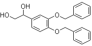 1-[3,4-Bis(phenylmethoxy)phenyl]-1,2-ethanediol molecular structure (CAS 100434-10-4)