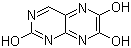 2,6,7-Pteridinetriol molecular structure (CAS 100516-90-3)
