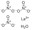 structure of CAS# 100587-94-8, Lanthanum(III) nitrate hydrate