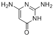 structure of CAS# 100643-27-4, 2-Aminoisocytosine;2,6-Diamino-4-Pyrimidinol; 2,4-diamino-6(1H)-pyrimidinone; 2,4-Diamino-6-hydroxypyrimidine; 2,4-Diamino-6-hydroxypyrimidine