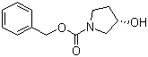 (S)-(+)-1-Cbz-3-pyrrolidinol molecular structure (CAS 100858-32-0)