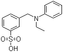 N-Ethyl-N-benzylaniline-3'-sulfonic acid molecular structure (CAS 101-11-1)