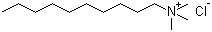 structure of CAS# 10108-87-9, Decyltrimethylammonium chloride