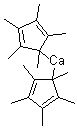 structure of CAS# 101200-05-9, Bis(pentamethylcyclopentadienyl)calcium;Bis(pentamethylcyclopentadienyl)calcium(II)