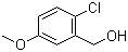 结构式 CAS# 101252-66-8, 2-氯-5-甲氧基苄醇