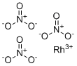 硝酸铑分子结构 (CAS 10139-58-9)