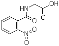 N-(2-Nitrobenzoyl)glycine molecular structure (CAS 10167-23-4)