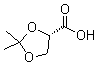 (S)-2,2-Dimethyl-1,3-dioxolane-4-carboxylic acid molecular structure (CAS 102045-96-5)