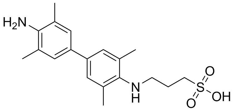 Tmb-PS molecular structure (CAS 102062-36-2)