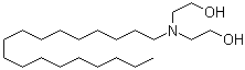 N,N-Bis(2-hydroxyethyl)stearylamine molecular structure (CAS 10213-78-2)