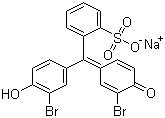 Bromophenol Red sodium salt molecular structure (CAS 102185-50-2)