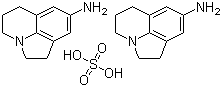 1,2,5,6-Tetrahydro-4H-pyrrolo[3,2,1-ij]quinolin-8-amine sulfate molecular structure (CAS 102280-97-7)