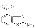 2-Amino-4-benzothiazolecarboxylic acid methyl ester molecular structure (CAS 1024054-68-9)