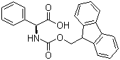 Fmoc-L-phenylglycine molecular structure (CAS 102410-65-1)