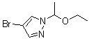 4-Bromo-1-(1-ethoxyethyl)-1H-pyrazole molecular structure (CAS 1024120-52-2)
