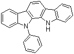 11,12-Dihydro-11-phenylindolo[2,3-a]carbazole molecular structure (CAS 1024598-06-8)