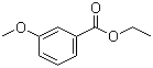 Ethyl 3-methoxybenzoate molecular structure (CAS 10259-22-0)