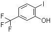 2-Iodo-5-trifluoromethylphenol molecular structure (CAS 102771-00-6)